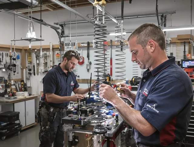 Garage door spring repair service by Pico Rivera Garage Door Repair in Pico Rivera